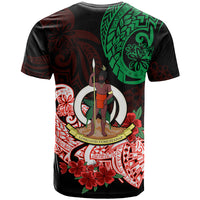 Vanuatu T Shirt Polynesian Floral Tribal LT9 - Polynesian Pride