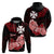 Custom Wallis et Futuna Hoodie Polynesian Floral Tribal LT9 Pullover Hoodie Black - Polynesian Pride