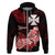 Custom Wallis et Futuna Hoodie Polynesian Floral Tribal LT9 - Polynesian Pride