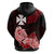 Custom Wallis et Futuna Hoodie Polynesian Floral Tribal LT9 - Polynesian Pride