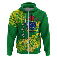 Cook Island Hoodie Polynesian Floral Tribal LT9 - Polynesian Pride