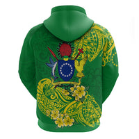 Cook Island Hoodie Polynesian Floral Tribal LT9 - Polynesian Pride