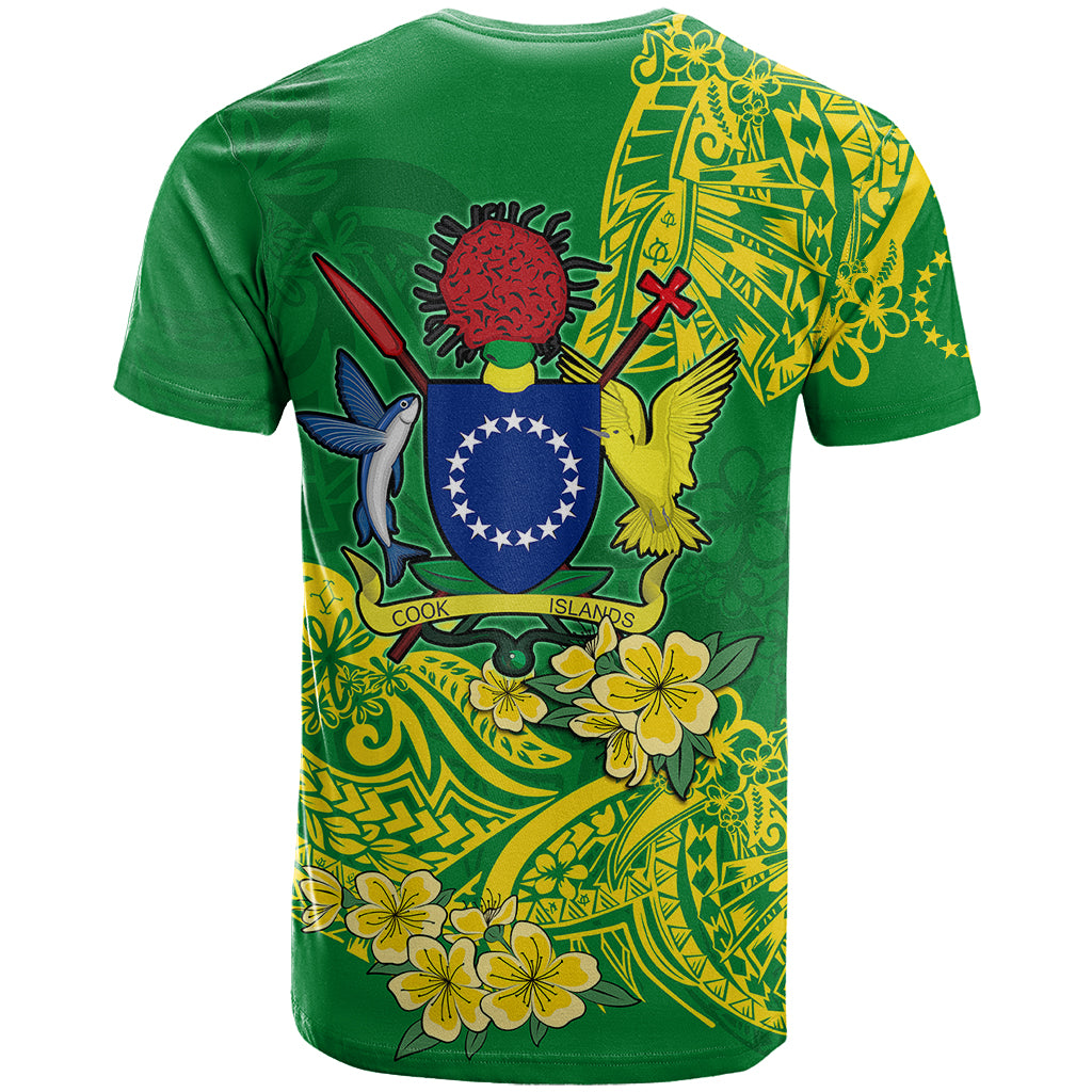 Cook Island T Shirt Polynesian Floral Tribal LT9 - Polynesian Pride