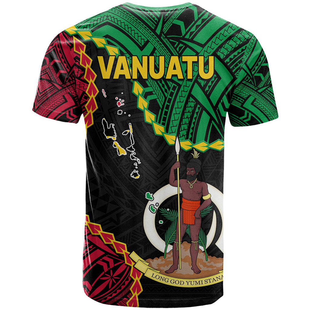 Vanuatu 43rd Anniversary T Shirt Tugeta Yumi Selebretem Indipendens Dei LT9 - Polynesian Pride
