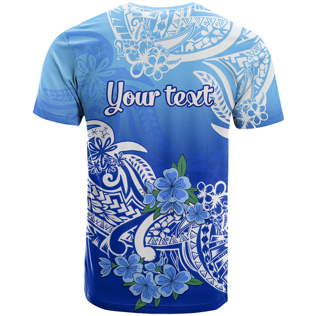 Custom Federated States of Micronesia T Shirt Polynesian Floral Tribal LT9 - Polynesian Pride