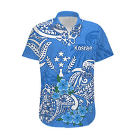 FSM Kosrae State Hawaiian Shirt Polynesian Floral Tribal LT9 - Polynesian Pride