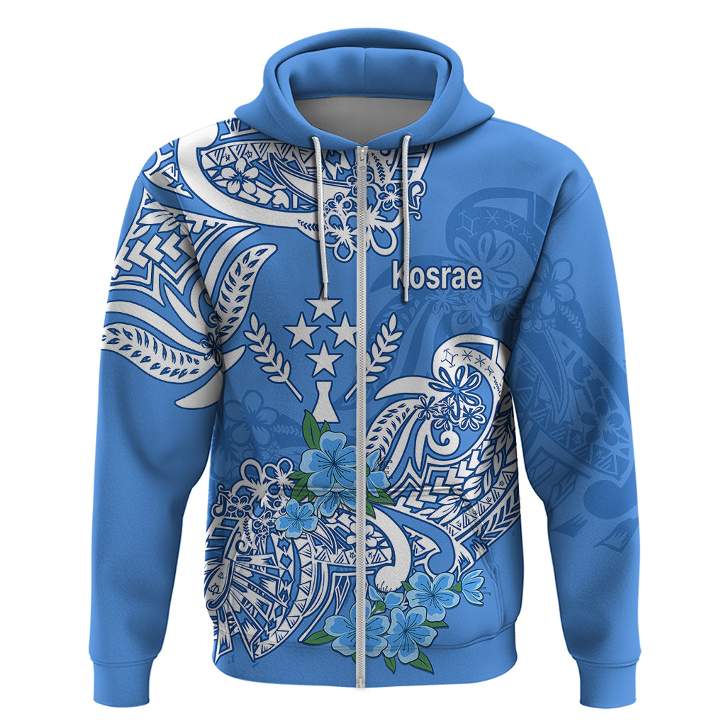FSM Kosrae State Hoodie Polynesian Floral Tribal LT9 - Polynesian Pride
