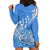 FSM Kosrae State Hoodie Dress Polynesian Floral Tribal LT9 - Polynesian Pride