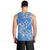 FSM Kosrae State Men Tank Top Polynesian Floral Tribal LT9 - Polynesian Pride