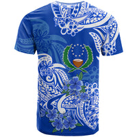 FSM Pohnpei State T Shirt Polynesian Floral Tribal LT9 - Polynesian Pride