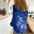 FSM Pohnpei State Women Casual Shirt Polynesian Floral Tribal LT9 - Polynesian Pride