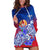 Tahiti Hoodie Dress Polynesian Floral Tribal LT9 - Polynesian Pride