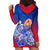 Tahiti Hoodie Dress Polynesian Floral Tribal LT9 - Polynesian Pride