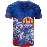Tahiti T Shirt Polynesian Floral Tribal LT9 - Polynesian Pride