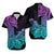 Hawaii Kakau Hawaiian Shirt Polynesian Floral Tribal Heliotrope Version LT9 Heliotrope - Polynesian Pride