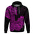 Hawaii Kakau Hoodie Polynesian Floral Tribal Purple Version LT9 - Polynesian Pride