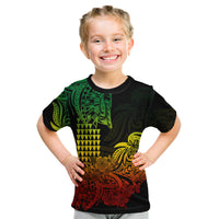 Hawaii Kakau Kid T Shirt Polynesian Floral Tribal Reggae Version LT9 Reggae - Polynesian Pride