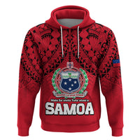 Polynesian Independent State of Samoa Red Hoodie LT9 - Polynesian Pride