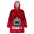 Polynesian Independent State of Samoa Red Wearable Blanket Hoodie LT9 Unisex One Size - Polynesian Pride