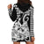 (Custom Personalised) Aloha Hula Girl Hawaiian Tribal and Simple Kakau Hoodie Dress LT9 - Polynesian Pride