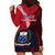 Samoa Hoodie Dress Happy Independence Day Samoan Red Pattern LT14 - Polynesian Pride