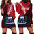 (Custom Personalised) Samoa Hoodie Dress Happy Independence Day Samoan Red Pattern LT14 Red - Polynesian Pride