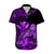 (Custom Personalised) Hawaii Monk Seal Hawaiian Shirt Polynesian Kakau With Kanaka Purple LT14 - Polynesian Pride