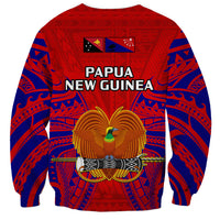 Papua New Guinea Sweatshirt Central Province Mix Coat Of Arms Polynesian Art LT14 - Polynesian Pride
