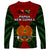 Papua New Guinea Long Sleeve Shirt Chimbu Province Mix Coat Of Arms Polynesian Art LT14 - Polynesian Pride