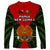 Papua New Guinea Long Sleeve Shirt Eastern Highlands Province Mix Coat Of Arms Polynesian Art LT14 - Polynesian Pride