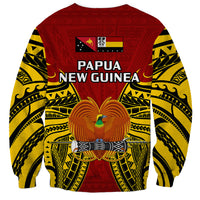 Papua New Guinea Sweatshirt Madang Province Mix Coat Of Arms Polynesian Art LT14 - Polynesian Pride