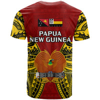 Papua New Guinea T Shirt Madang Province Mix Coat Of Arms Polynesian Art LT14 - Polynesian Pride
