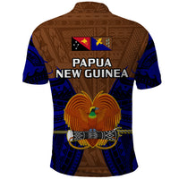 Papua New Guinea Polo Shirt Manus Province Mix Coat Of Arms Polynesian Art LT14 - Polynesian Pride