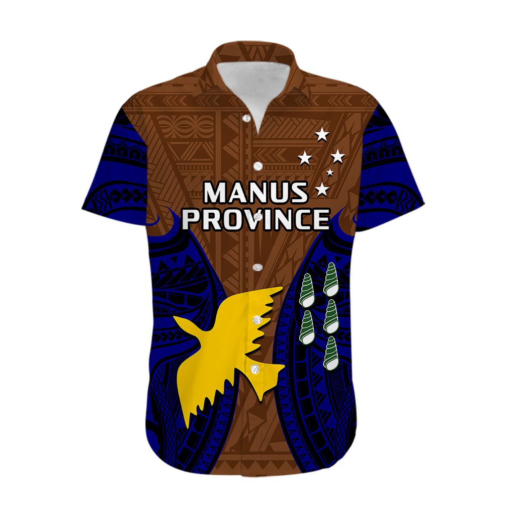 (Custom Personalised) Papua New Guinea Hawaiian Shirt Manus Province Mix Coat Of Arms Polynesian Art LT14 - Polynesian Pride