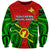 (Custom Personalised) Papua New Guinea Sweatshirt Southern Highlands Province Mix Coat Of Arms Polynesian Art LT14 Unisex Red - Polynesian Pride