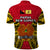 Papua New Guinea Polo Shirt National Capital District Mix Coat Of Arms Polynesian Art LT14 - Polynesian Pride