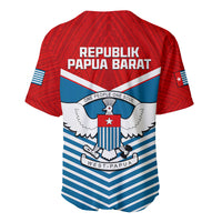 West Papua Baseball Jersey Coat Of Arms And Morning Star Flag LT14 - Polynesian Pride