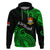 Custom Ribaberiki Kiribati Coat of Arms Mix Green Polynesian Hoodie LT14 - Polynesian Pride