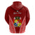 Custom Tonga Heilala Flowers Hoodie Tongan Ngatu White Special Verison LT14 - Polynesian Pride