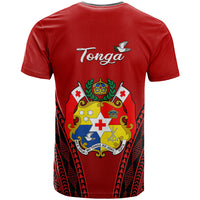 Tonga Heilala Flowers T Shirt Tongan Ngatu Black Special Verison LT14 - Polynesian Pride