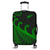 New Zealand Rugby Maori Luggage Cover Silver Fern Koru Vibes - Green LT8 Green - Polynesian Pride