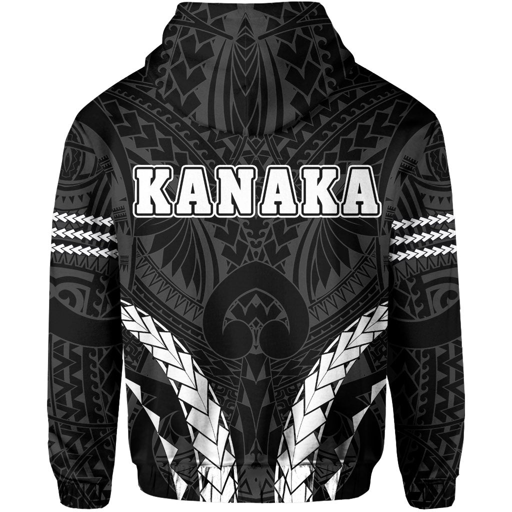 Polynesian Kakau Kanaka Map Hawaii Hoodie Sport Style Version 2.0 White - Polynesian Pride