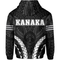Polynesian Kakau Kanaka Map Hawaii Hoodie Sport Style Version 2.0 White - Polynesian Pride