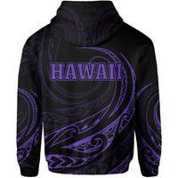 Hawaii Hoodie Frida Style Purple - Polynesian Pride