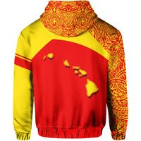 Kanaka Polynesian Mauna Kea Hoodie Vera Style - Polynesian Pride