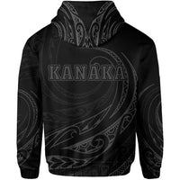 Kanaka Hoodie Frida Style Gray - Polynesian Pride