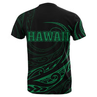 Hawaii T Shirt Frida Style Green - Polynesian Pride