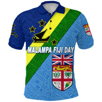 Vanuatu Malampa and Fiji Day Polo Shirt Simple Style LT8 - Polynesian Pride