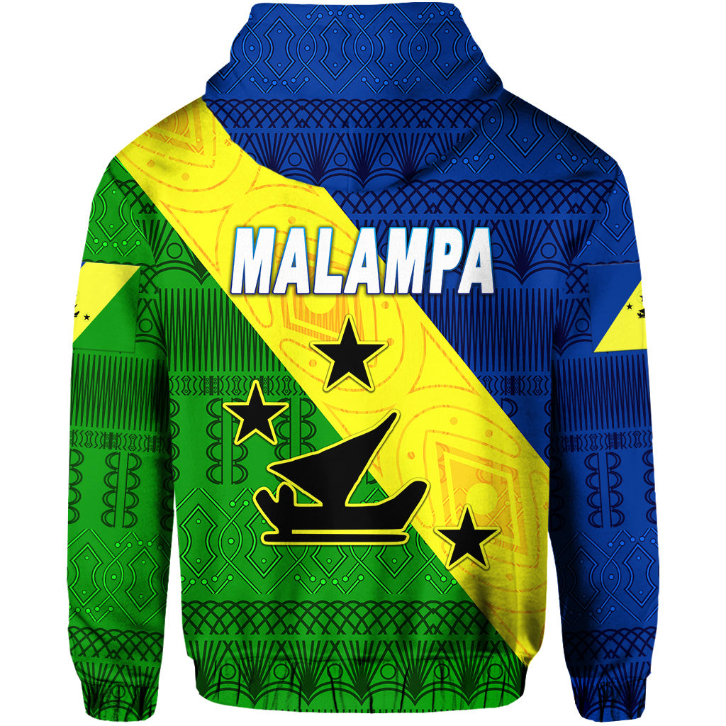 Malampa Province Zip Hoodie Vanuatu Pattern Traditional Style LT8 - Polynesian Pride