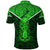 New Zealand Maori Rugby Polo Shirt Pride Version Green - Polynesian Pride